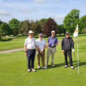 Paul Shovlin and Team winners of 32nd Annual Golf Day