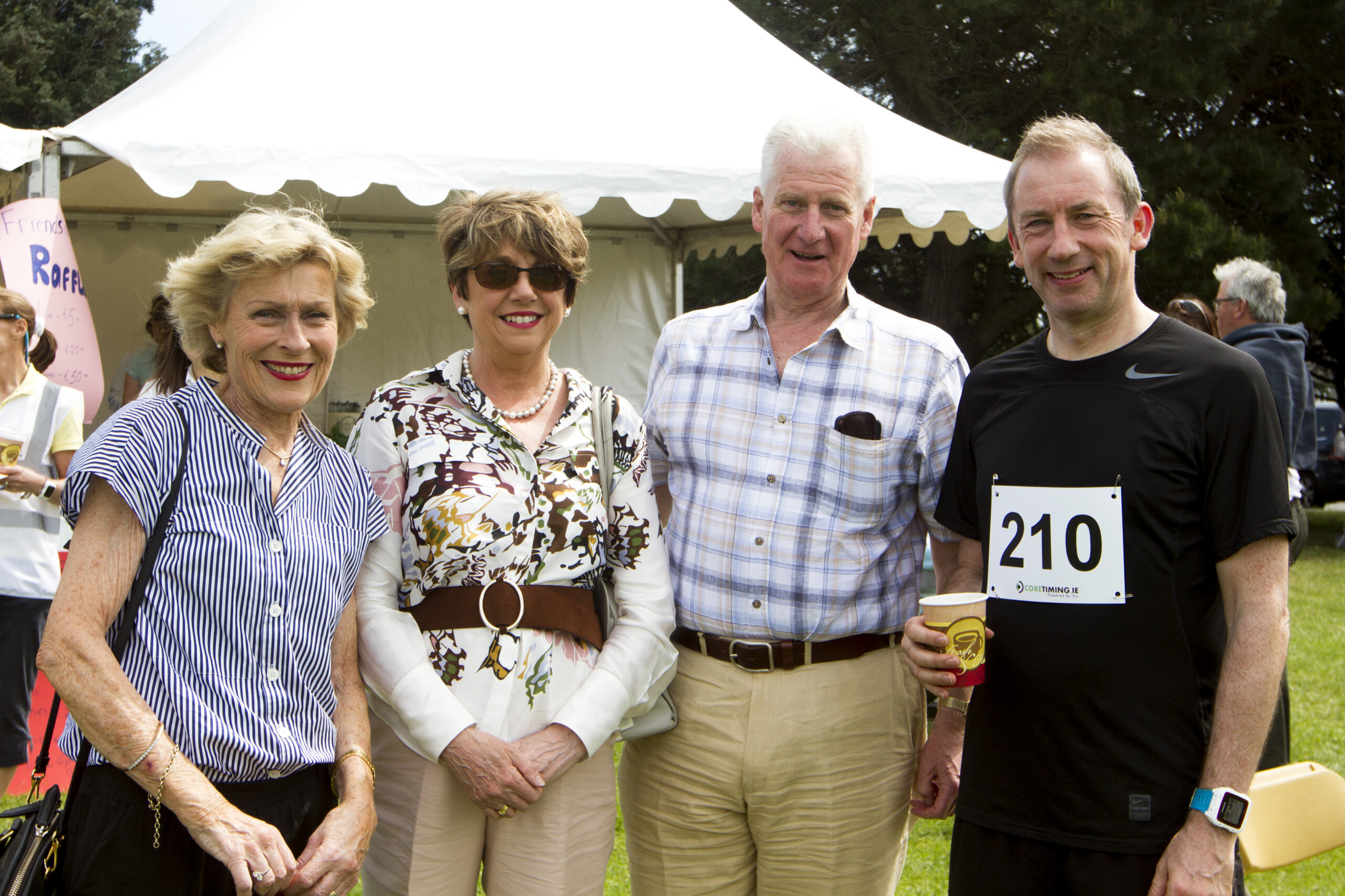 Miriam Hillary, Nuala O'Farrell, Robin Simpson and Oisín Quinn