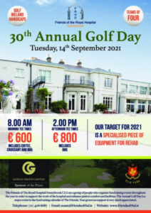 Read more about the article 30th Annual Golf Day – 14th September 2021